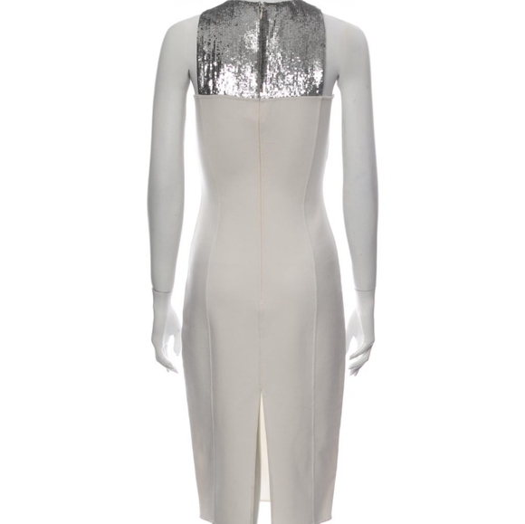 NWT Michael Kors Collection Wool Sequins Dress - Picture 8 of 8